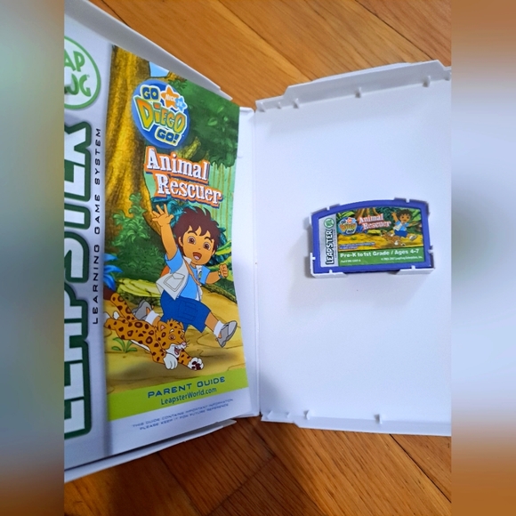 Leapster Nick Jr. Go Diego Go! Animal Rescuer Game - Picture 3 of 3